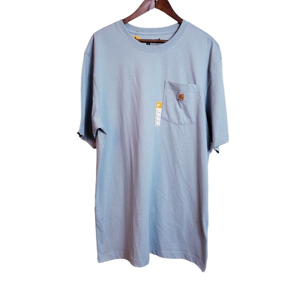 Carhartt Other - Carhartt Men's Blueish Greenish Pocket T-Shirt Size Large Tall Nwt